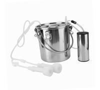Generic Kit Eléctrico de Ordeño de Cabras Portátil para un Fácil Ordeño con Tanque de Succión Antioxidante de 5L de Capacidad para Granjeros (para ovejas)