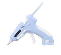 Generic Kit Eléctrico de Pistola de Pegamento Caliente, Herramienta Inalámbrica con 10 Barras de Alta Adherencia de 7 Mm, Herramienta Inalámbrica de Pegamento Termofusible para el Hogar y