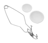 Generic Kit para Fundir Metales Crisol y Pinzas Resistentes al Calor, Cuencos de 2 y 5 Onzas, Adecuado para Joyería y Bisutería, Diseño Compacto para Transporte