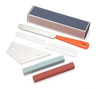 Generic Kits de Cuidado de Guitarra, Guitarras de Repaliamiento Portátiles Herramientas de Reparación con Haz de Nivelador de Lijado para Pulir