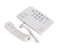 Generic KXT504 Teléfono con Cable de Escritorio con Botón Grande Multifuncional para Personas Mayores, Hogar, Oficina, Hotel, Material ABS (White)
