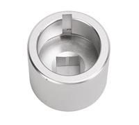 Generic La Herramienta de Dado de del Cigüeñal Gira Eficientemente La Manivela de Chavetero 305 350 400 V8 para Montaje de Bloques Pequeños Durabilidad Aleación de Aluminio Plateada para