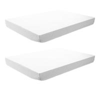 Generic Láminas de Espuma Artesanal para Manualidades 2 Pcs 20x30x3 Cm Color Blanco, Material para Dioramas y Maquetas Diy, Planchas Espuma de Bricolaje para Modelismo Creativo