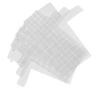 Generic Láminas de Malla Plástica Transparentes para Diy, 4 Piezas, Rejilla para Manualidades y Fabricación de Bolsos, Plástico Duradero, Adecuado para Crochet y Bordado, Accesorios