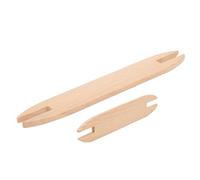 Generic Lanzadera de Tejido de Madera, Herramienta de Bricolaje Ecológica para Tejer y Tejer, 2 Piezas para Tapiz de Bufanda de Suéter, Adecuada para Amantes del Bordado a Mano y Tejedores
