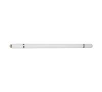 Generic Lápiz Capacitivo de Posicionamiento Preciso para Tableta, 3 en 1, Multifuncional, Ligero y Portátil, para Teléfonos Móviles, Varilla de Aleación de Aluminio (White)