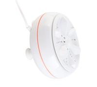 Generic Lavadora DE Turbina Ultrasónica, Limpieza Inverse DE 50 Segundos, Lavadora Pequeña DE 27 W, APAGADO AUTICÁTO, CAPACIDAD DE 6 KG PARA VIJES ENTORTORIOS