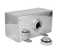 Generic Lavaparabrisas de Aluminio de 2L, Tanque de Pulverización Intercooler, Piezas Universales Pulidas para Depósito de Limpiaparabrisas