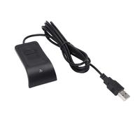 Generic Lector de Huellas Dactilares USB, Escáner de Huellas Dactilares de Escritorio Portátil, Biométrico Táctil de 360 Grados, Dongle de PC de Reconocimiento Rápido y Preciso para