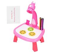 Generic LED Multifuncional para Mesa de Dibujo para Niños para Educación Divertida y Creativa, Perfecto para Actividades Artísticas para Niños, Hecho de Plástico Duradero, Incluye Herramientas de
