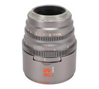 Generic Lente de Cine 25 Mm T2.1 260 ° Manual de Rango de Enfoque Extendido Enfoque R Lente de Montura Repudente para RP RP R5 R6 R3 Cámara (Ti Color Gris)