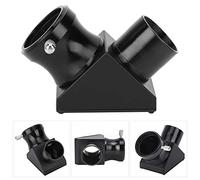 Generic Lente de Imagen Erecta Espejo Diagonal de 90 Grados de 1,25 Pulgadas para Telescopios Diseñado para una Visualización Clara y un Fácil Mantenimiento con Material ABS Duradero