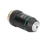 Generic Lente Objetivo de Microscopio Acromático 20X con Dispositivo de Protección de Resorte para Accesorios de Microscopio Distancia de Carril Común de 195 Mm