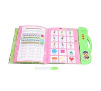 Generic Libro de Sonido de Aprendizaje con Funciones Interactivas para Niños, Juguete Educativo, Regalo Ligero de Tamaño de Viaje (Green)