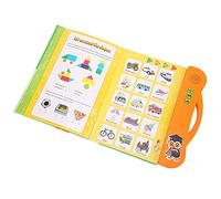 Generic Libro de Sonido de Aprendizaje Juguete Educativo para Niños, Máquina de Lectura Naranja Inodoro con Mejora de la Coordinación Ojo-Mano, Función de Reflexión Musical/táctil (Orange)