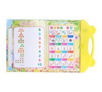 Generic Libro de Sonido Electrónico de Aprendizaje de Inglés Chino Libro Parlante Interactivo para Niños y Niñas, Mejora la Capacidad de Pensamiento Lógico, Incluye 24 Páginas de Imágenes, Tipo de