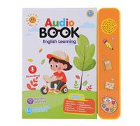 Generic Libro de Sonido Interactivo de Aprendizaje de Inglés para Niños | Vibrante Libro Educativo Parlante para el Desarrollo del Lenguaje | Material Seguro Durante Más de 3 Años | Compañero de