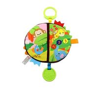 Generic Libro de Tela Impermeable Educativo para Bebés, Juguete Infantil Lindo, Seguro y Suave para Educación Temprana, Tela de Melocotón (Bosque)