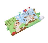 Generic Libro de Tela para Bebés Juguete Educativo Suave con Sonido de Sonajero, Lindos Patrones de Animales para el Aprendizaje Temprano, Coordinación Ojo-mano y Desarrollo Sensorial, y Tela