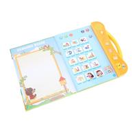 Generic Libro Parlante Interactivo de Aprendizaje de Inglés con una Atractiva Colección de Historias, Libro Compacto con Sonido y Audio para Niños, Función Intuitiva de Tocar para Leer, Ideal para