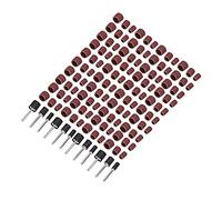 Generic Lijado de Tambor, Herramienta de Lijado Mini Bandas de para Mangas de Mangas de Lijador 132pcs Kit de Tambores de para el Pulido de Metal para Carpintería