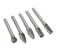 Generic Lima Rotativa Juego de Fresas Rotativas Ecológicas para Grabado de Procesos Carburo de Tungsteno 5 Piezas (ACDFG)