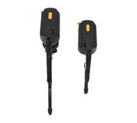 Generic Limpiaparabrisas para Casco Impermeable Recargable de 2 Velocidades, 1200 MAh, Limpiaparabrisas para Casco de Motocicleta con Soporte Telescópico, Limpiador Universal de Visera para Cascos