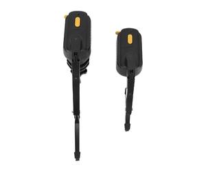 Generic Limpiaparabrisas para Casco Impermeable Recargable de 2 Velocidades, 1200 MAh, Limpiaparabrisas para Casco de Motocicleta con Soporte Telescópico, Limpiador Universal de Visera para Cascos