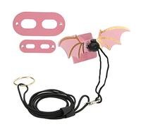 Generic Linda Correa de Arnés de Dragón Barbudo, Material de Cuero Artificial Suave, Cuerda de Nailon Duradera y Liviana, Ideal para Fiestas Temáticas de Mascotas (Pink)