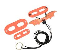 Generic Linda Correa de Arnés de Dragón Barbudo, Material de Cuero Artificial Suave, Cuerda de Nailon Duradera y Liviana, Ideal para Fiestas Temáticas de Mascotas (Orange)