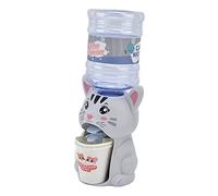 Generic Lindo Mini Kit de Dispensador de Agua para Casa de Muñecas con Función de Flujo de Agua Lento, para Mejorar la Capacidad de Autocuidado, la Imaginación de los Niños, Plástico (Gato Lindo
