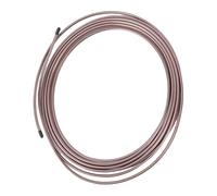 Generic Línea de Freno de Aleación de Cobre Ni de 3/16 Pulgadas con 16 Tuercas para Mayor Durabilidad, Ideal para Reemplazo de Línea de Freno, Bobina de 25 Pies para Varios Modelos de Vehículos