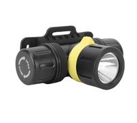 Generic Linterna Frontal de Buceo Impermeable Recargable con Iluminación Ajustable para Exploración Submarina Aleación de Aluminio
