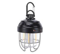Generic Linterna Vintage para Exteriores, Protección de Metal, Impermeable, para Senderismo, Mochilero, Acampada, 100 Horas de Funcionamiento