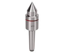 Generic Live Center High Ball Roiling para MT2, Molde de Herramientas 60 ° Centro para Máquina de Carpintería de Torno, Centros Vivos