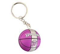 Generic Llavero compatible con NBA Kings en estuche color unicornio baloncesto gadget accesorios idea regalo hombre mujer niño colgante creativo 3D, violeta, Talla única