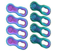 Generic Localización de Bicicletas, Cadena de Bloqueo de Casillero Link Bike 4 Pair Bike Bicycle 12 Speed Cadena Link Connector de Enlace Anti -Conector Piezas de Ciclismo Accesorio (COLORFUL)