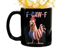 Generic Long-term Use: The Chicken Coffee Mug combina excelente cerámica workmanship with high-temperature resistant, ensuring safe use in both microwaves and dishwashers