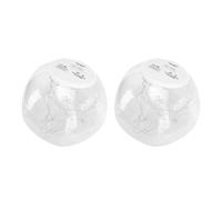 Generic Luces Flotantes Resistentes Al Agua para Piscina, Elegantes Luces Solares para Piscina, Crean Ambiente con Solares Flotantes para, Ideales para Retiro Junto a la, 2 Bolas Inflables (color