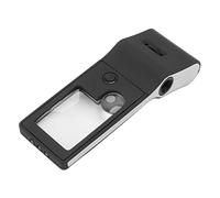 Generic Lupa Asférica Iluminada por LED de Alto Brillo 3X 10X 55X para Inspección e Investigación Detalladas Sujeción Ergonómica Liviana 60 G