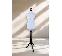 Generic LUSORIA Maniquí de sastre, busto de sastre femenino, madera gris/negra (L 40/42)