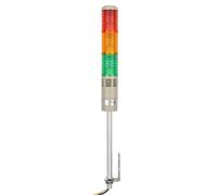 Generic Luz de Advertencia LED con Alerta de Pitido, Estructura Estable, Alto Brillo para Máquinas Herramientas, Equipos Mecánicos, 50mm de Diámetro