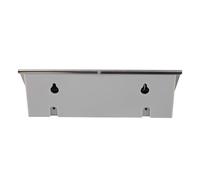 Generic Luz de Número de Casa que Ahorra Energía, Elegante Señal de Dirección Solar para Villas, Granjas, Acero Inoxidable Montado en la Pared, 16,9x13,1 Cm