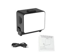 Generic Luz de Relleno Magnética de Alto CRI con Brillo Ajustable, Ideal para Cámara de Acción, Ilumina Tus Vídeos