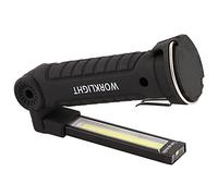 Generic Luz de Trabajo COB + Lámpara LED Blanca Linterna Recargable Portátil para Mantenimiento del Hogar y Uso de Emergencia, ABS, 1 Unidad