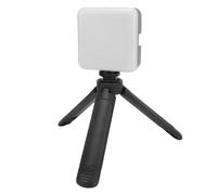 Generic Luz de Video Portátil Ajustable con Abrazadera para Teléfono, Luces de Relleno Duales para una Iluminación óptima, para Salones de Belleza y Clínicas, Temperatura de Color: 5600K
