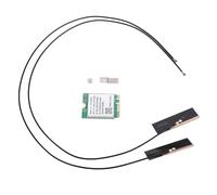 Generic M.2 Tarjeta WiFi, Baja Lentitud 1800mbps M.2,4 GHz 5 GHz Tarjeta WiFi Tiras para Soportes de Transmisión (Antenas construidas)