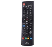 Generic Mando a Distancia Compacto Negro AKB73715601 de Repuesto para, Fácil de Agarrar, Tamaño Pequeño, Mando a Distancia Universal de TV para Sala de Estar
