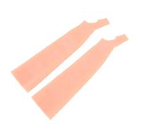 Generic Manga Humectante Elástica, Manga Humectante para Brazo Antideslizante 1 par Exfoliante para Sequedad (color de piel)