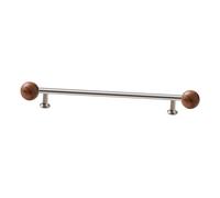 Generic Manija elegante para cajones con diseño rústico vintage, estructura de metal sólido y madera, fácil instalación, francés, apto para cocina, 19,2 cm